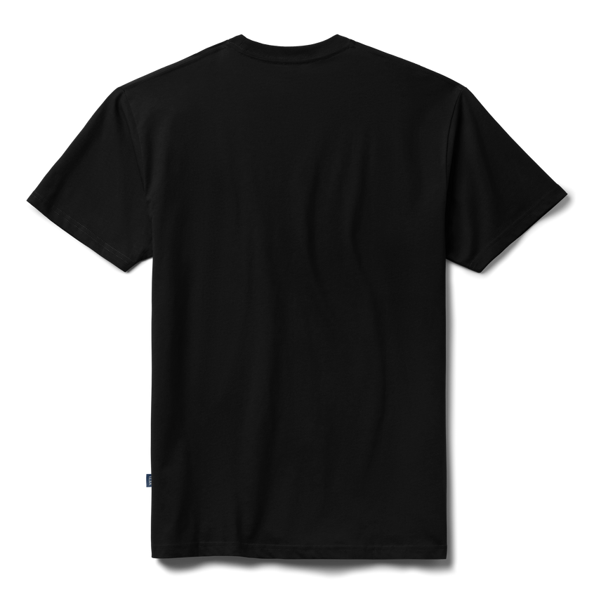 YETI Logo Badge Premium Short Sleeve T-Shirt Black/Grey