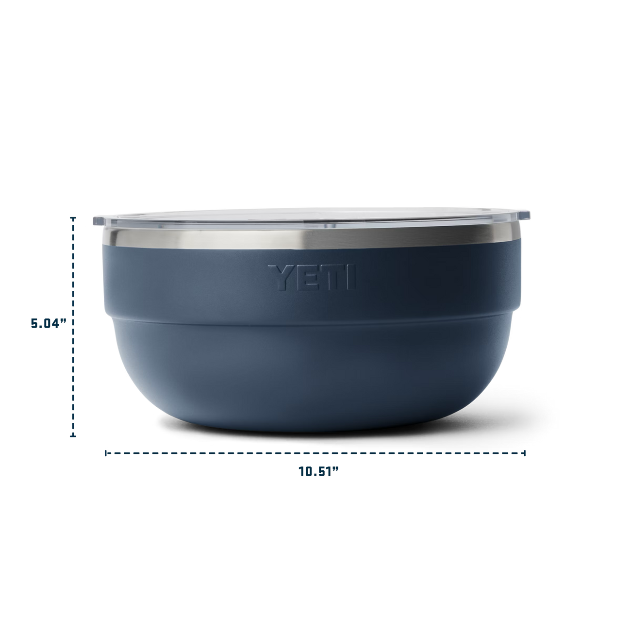 Yeti Large Rambler Bowl - Navy 9 Yeti Large Rambler Bowl - Navy - Hold the cold and keep the heat from backyards to basecamps.