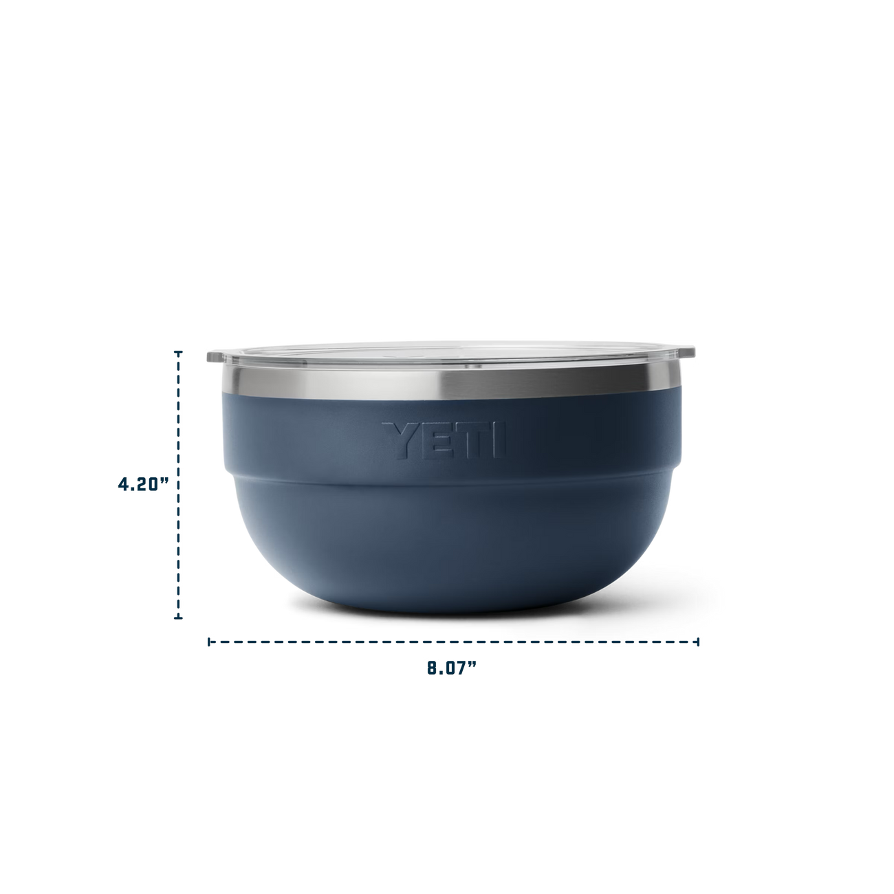 Yeti Medium Rambler Bowl - Navy 9 Yeti Medium Rambler Bowl - Navy - Hold the cold and keep the heat from backyards to basecamps.