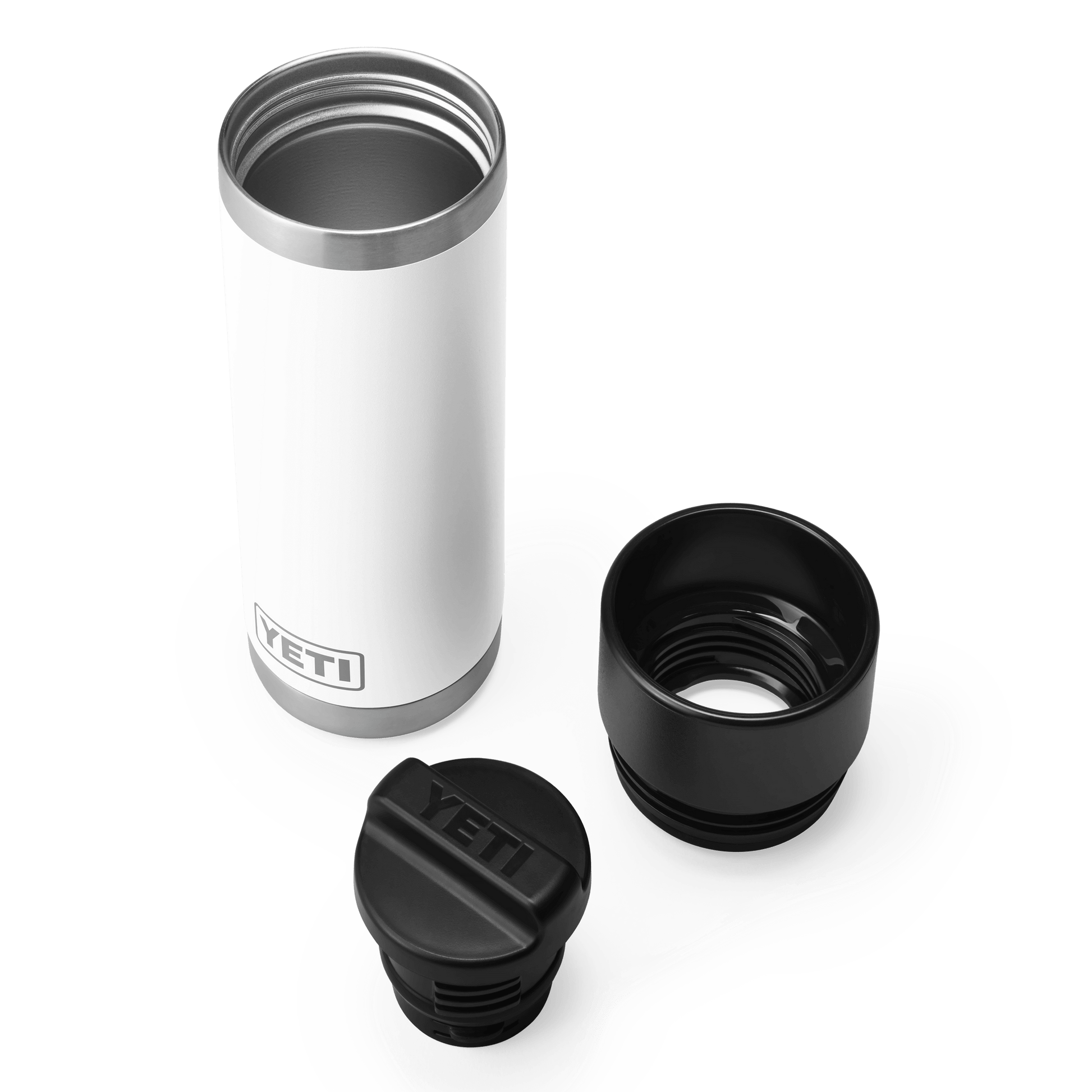 YETI Rambler® 18 oz (532 ml) Bottle With Hotshot Cap White