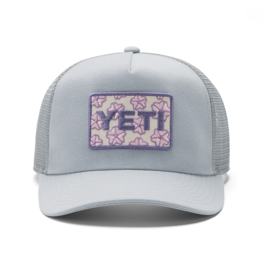 YETIYETI™ Cherry Blossom Trucker Hat Grey
