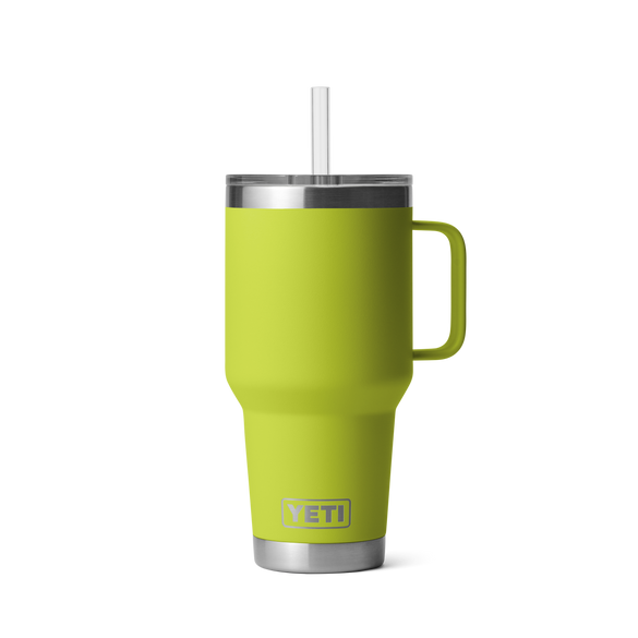 YETI Rambler® 35 oz (994 ml) Straw Mug Chartreuse