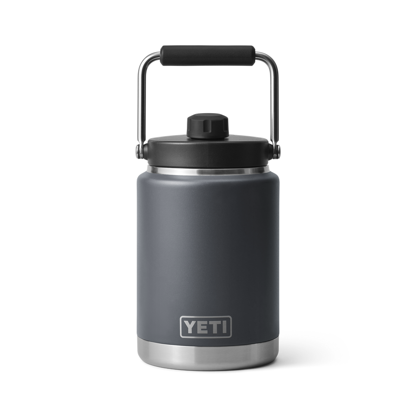 YETI Rambler® 1/2-Gallon (1.9 L) Jug Charcoal