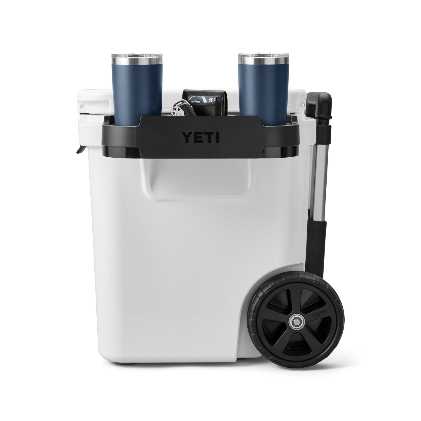 YETI Roadie® Wheeled Cooler Cup Caddy Black