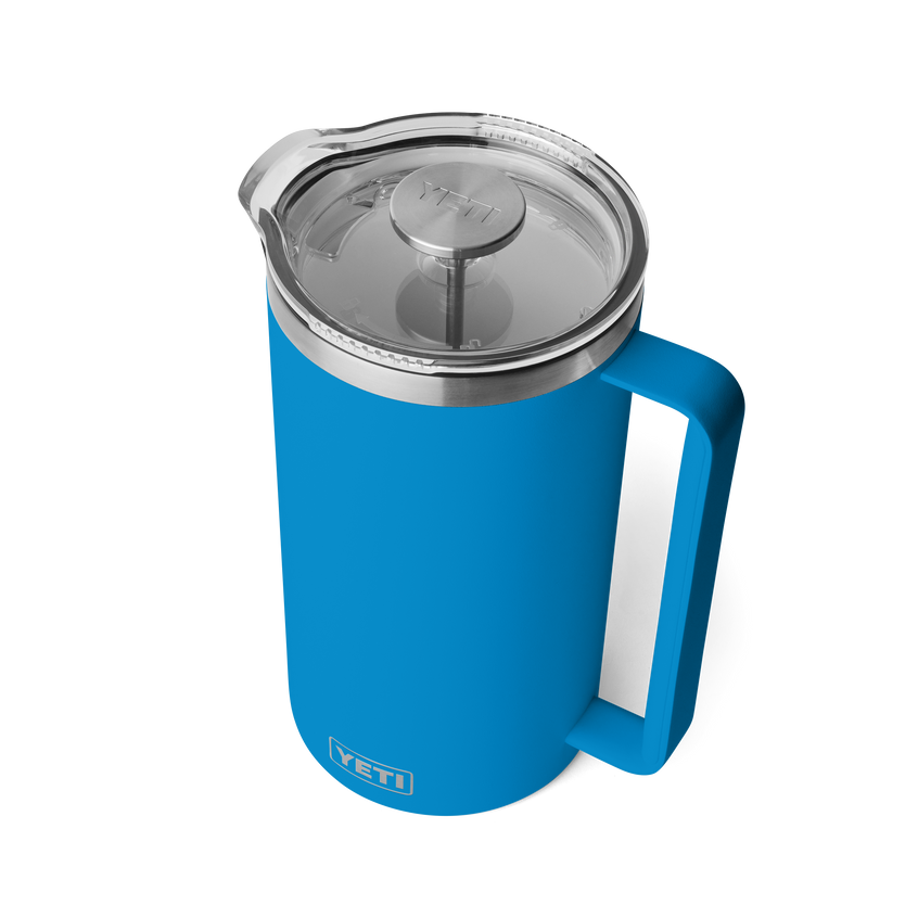 YETI Rambler® French Press 64 oz Big Wave Blue