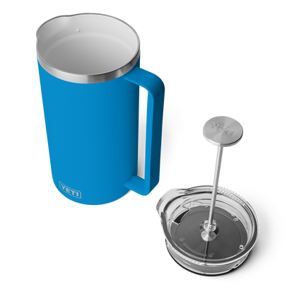 YETI Rambler® French Press 64 oz Big Wave Blue