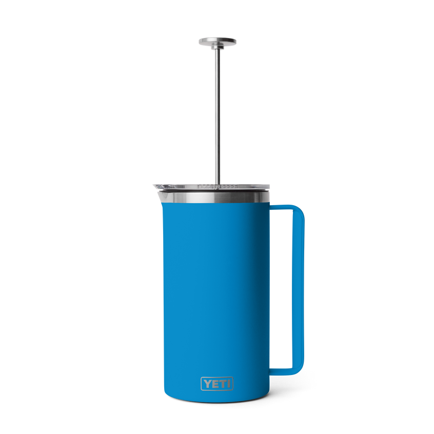 YETI Rambler® French Press 64 oz Big Wave Blue