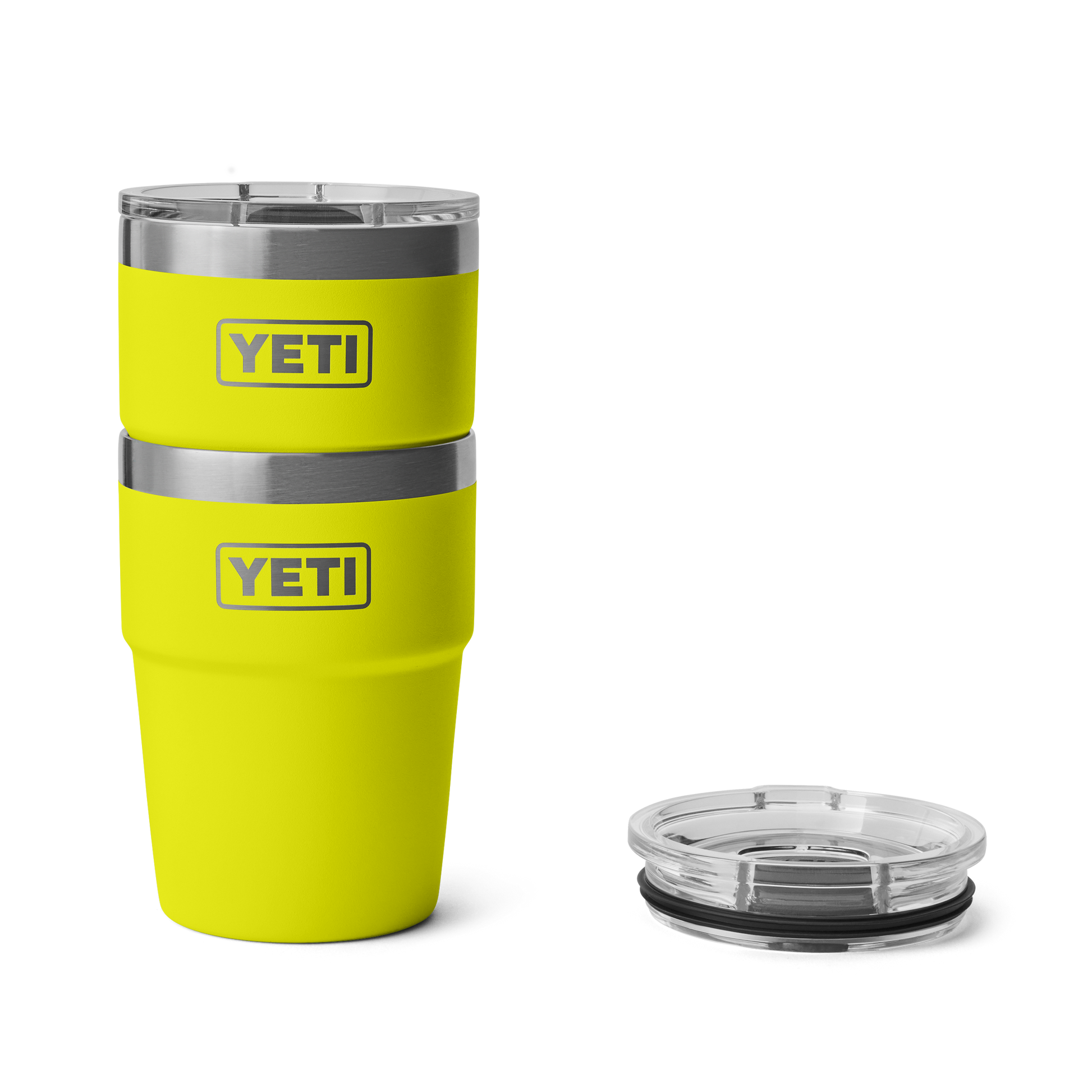 YETI Rambler® 16 oz (473 ml) Stackable Cup Firefly Yellow