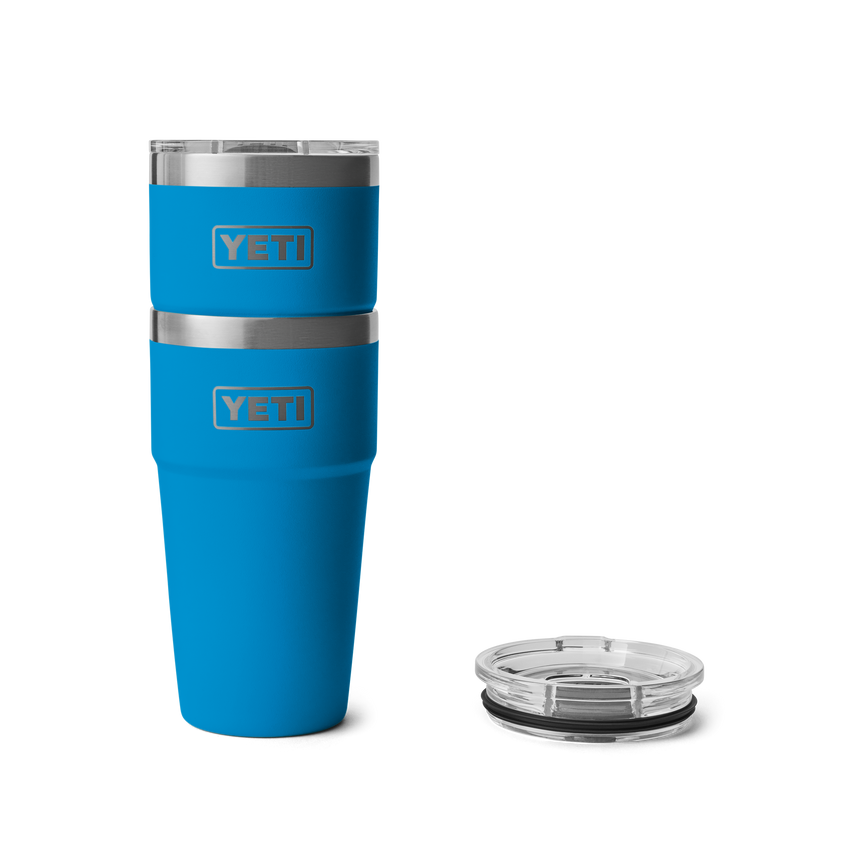 YETI Rambler® 20 oz (591 ml) Stackable Cup Big Wave Blue