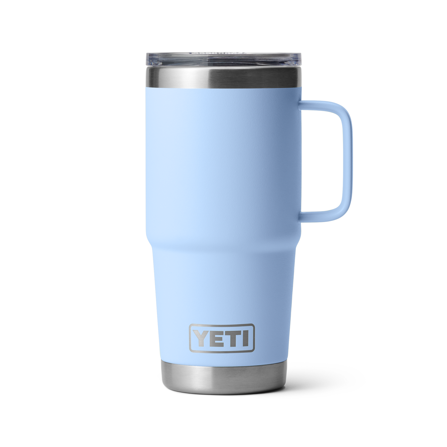 YETI Rambler® 20 oz (591 ml) Travel Mug Big Sky Blue