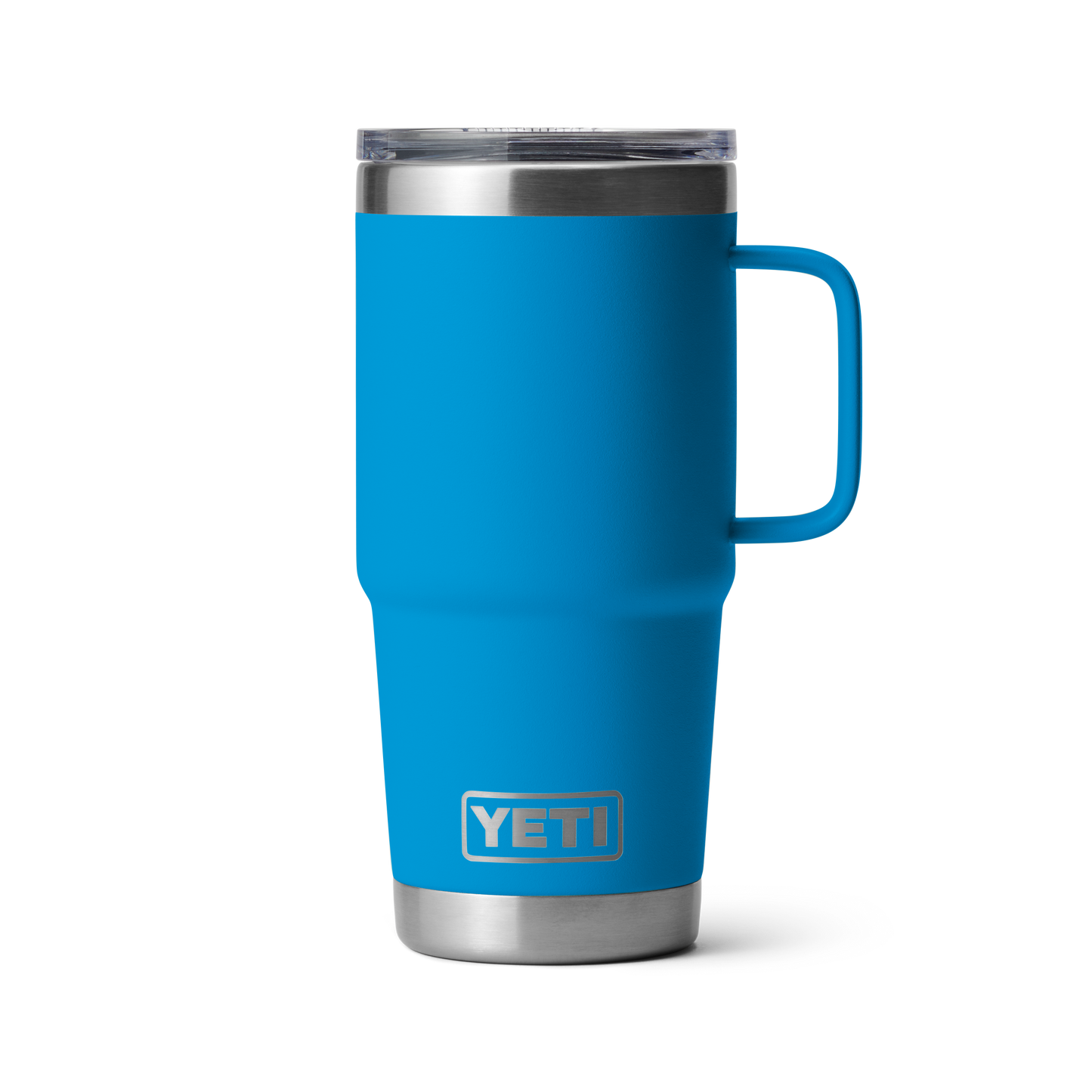 YETI Rambler® 20 oz (591 ml) Travel Mug Big Wave Blue