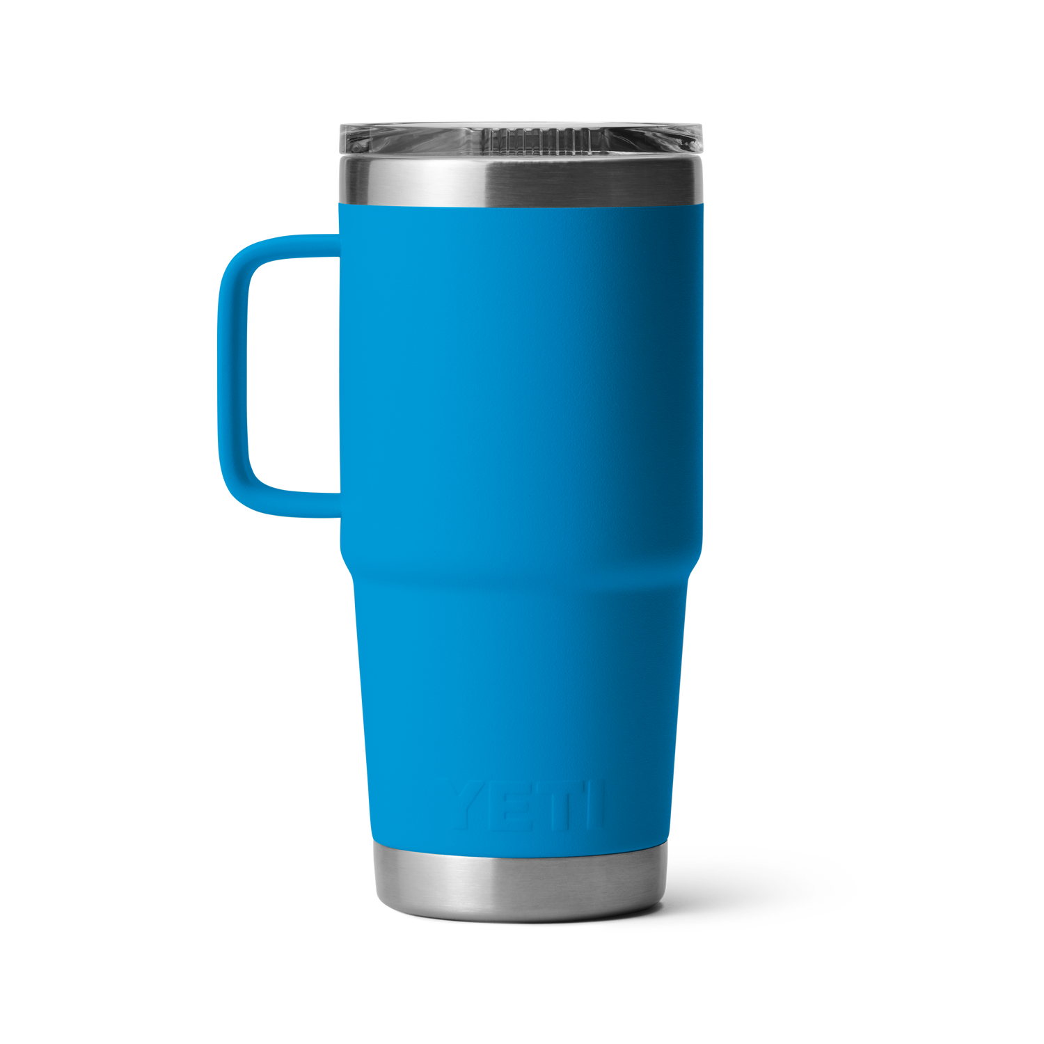 YETI Rambler® 20 oz (591 ml) Travel Mug Big Wave Blue