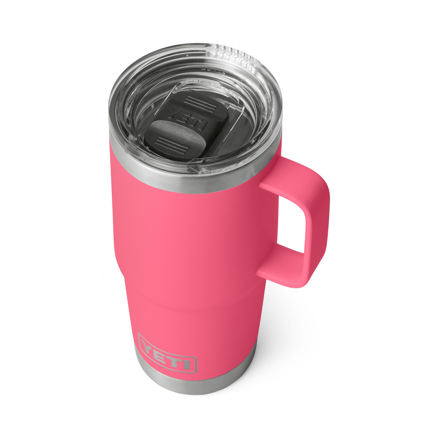 YETI Rambler® 20 oz (591 ml) Travel Mug Tropical Pink