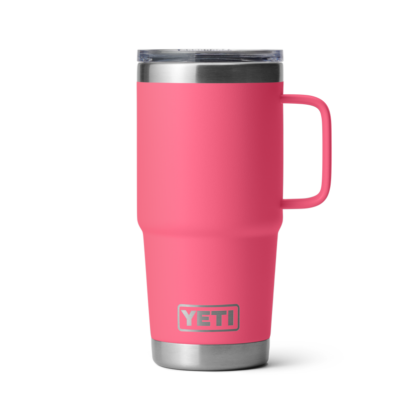 YETI Rambler® 20 oz (591 ml) Travel Mug Tropical Pink