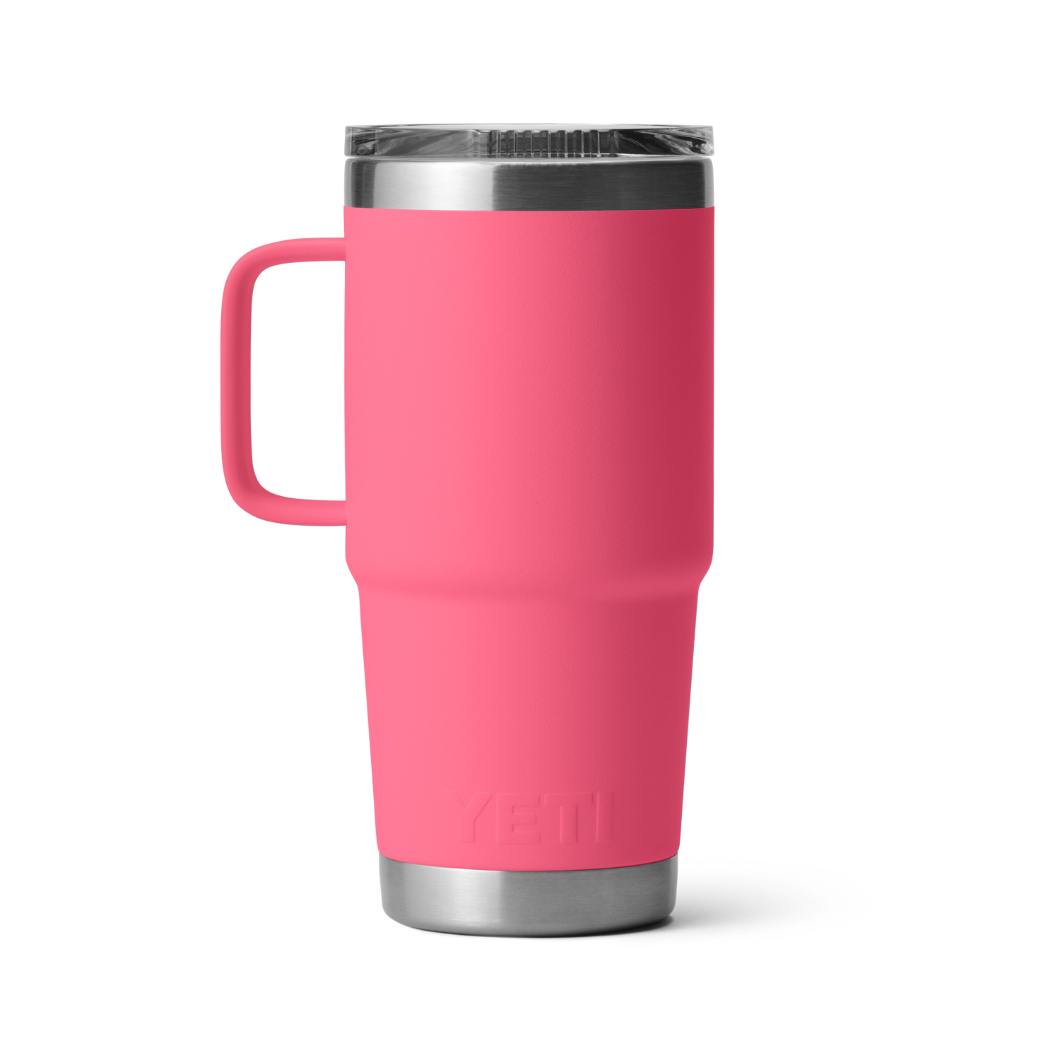 YETI Rambler® 20 oz (591 ml) Travel Mug Tropical Pink