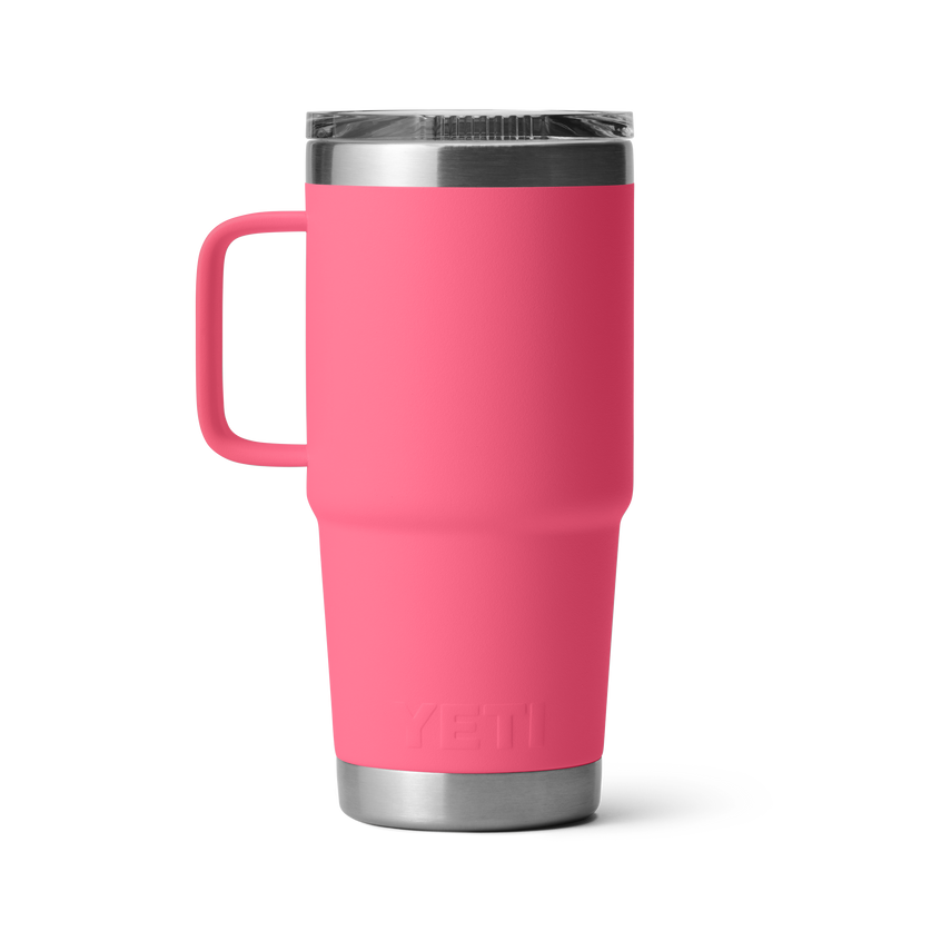 YETI Rambler® 20 oz (591 ml) Travel Mug Tropical Pink