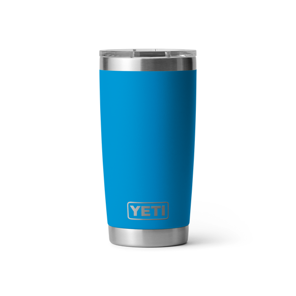 YETI Rambler® 20 oz (591 ml) Tumbler Big Wave Blue