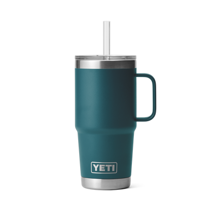 YETI Rambler® 25 oz (710 ml) Straw Mug Agave Teal