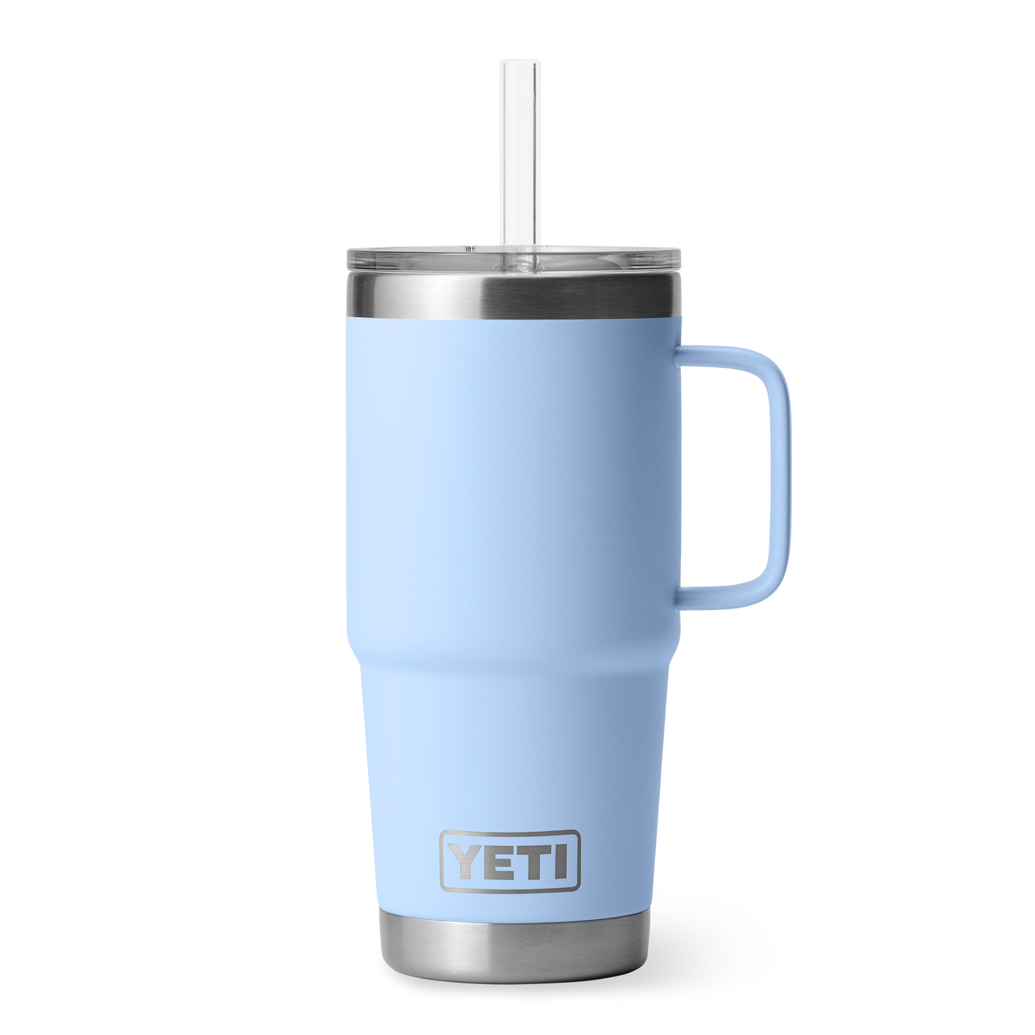 YETI Rambler® 25 oz (710 ml) Straw Mug Big Sky Blue