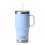 YETI Rambler® 25 oz (710 ml) Straw Mug Big Sky Blue