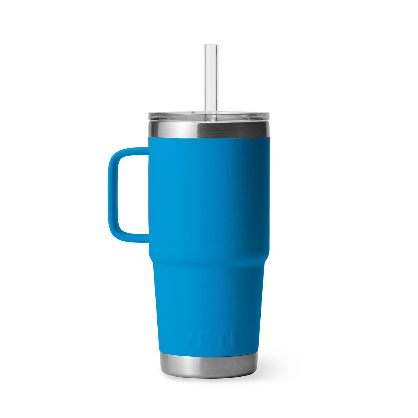 YETI Rambler® 25 oz (710 ml) Straw Mug Big Wave Blue