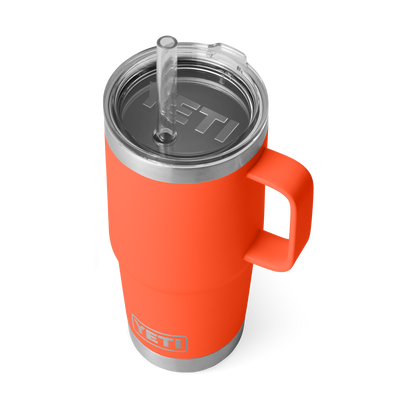YETI Rambler® 25 oz (739 ml) Straw Mug Papaya