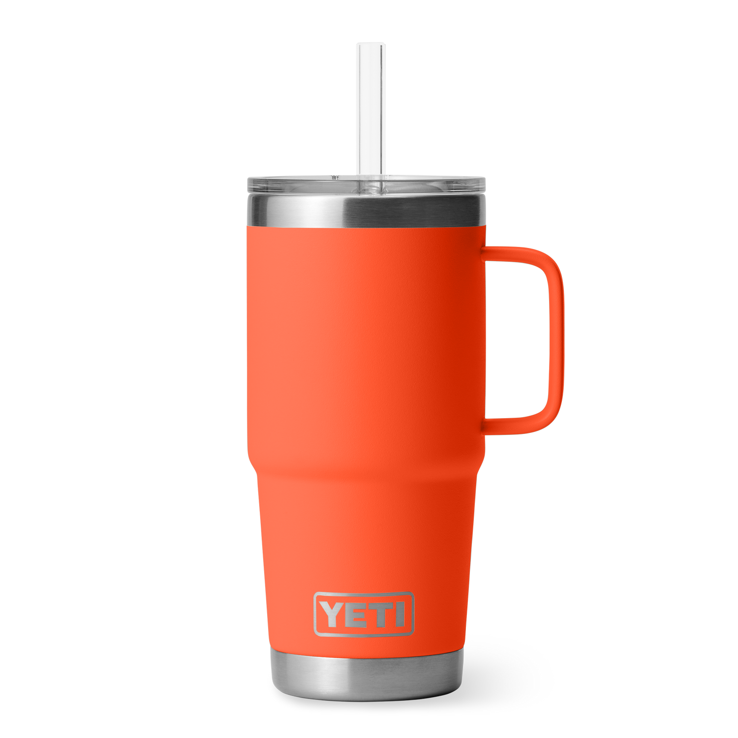 YETI Rambler® 25 oz (739 ml) Straw Mug Papaya