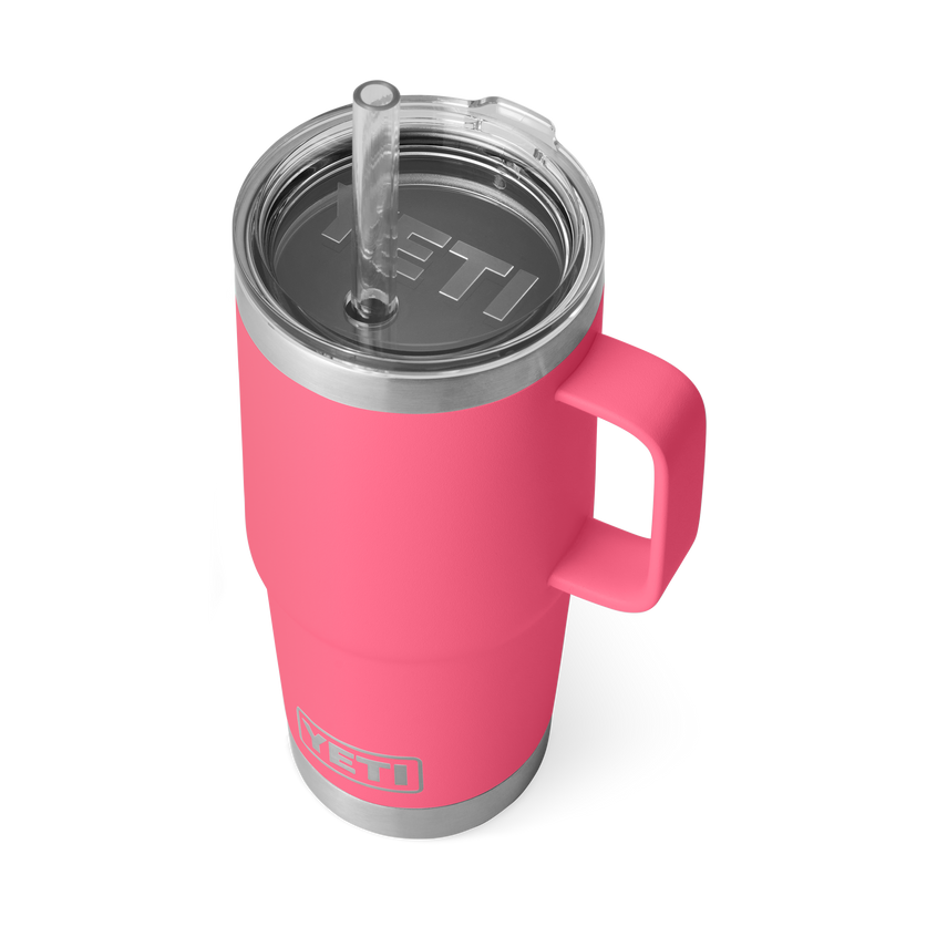 YETI Rambler® 25 oz (710 ml) Straw Mug Tropical Pink