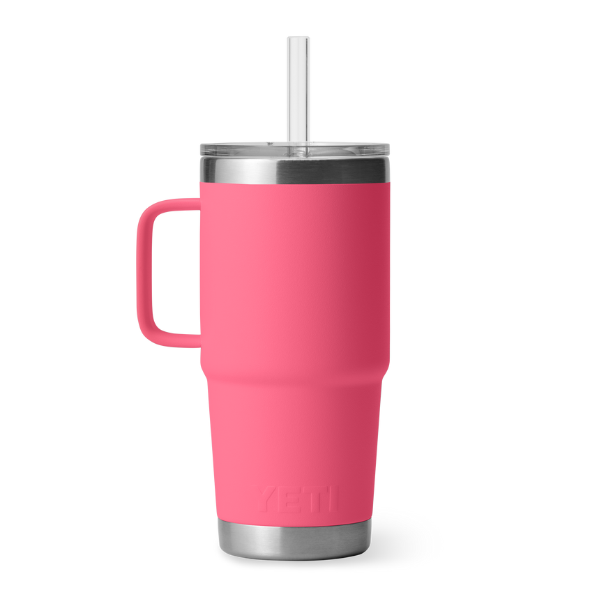 YETI Rambler® 25 oz (710 ml) Straw Mug Tropical Pink