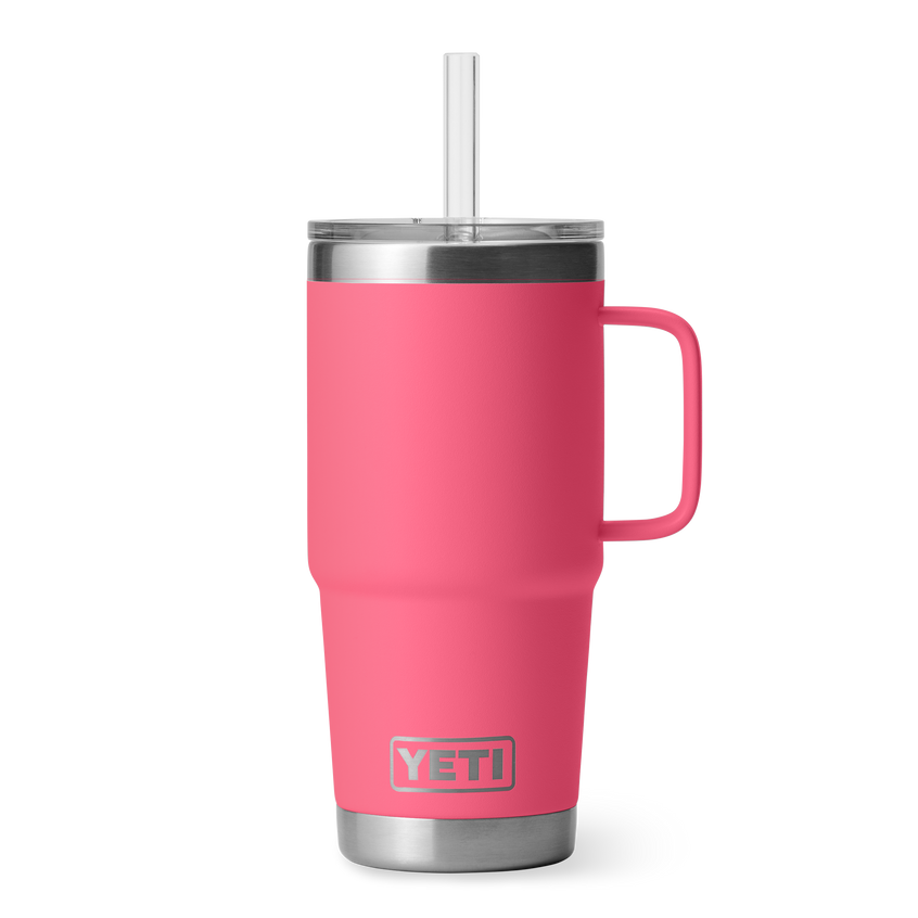 YETI Rambler® 25 oz (710 ml) Straw Mug Tropical Pink