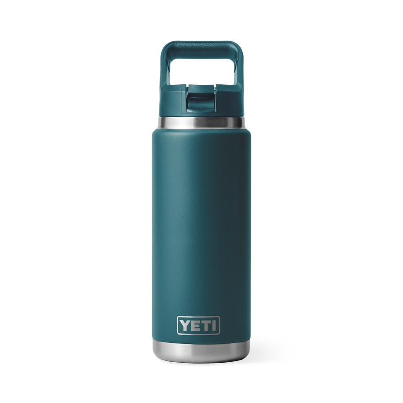 YETI Rambler® 26 oz (769 ml) Bottle With Straw Cap Agave Teal