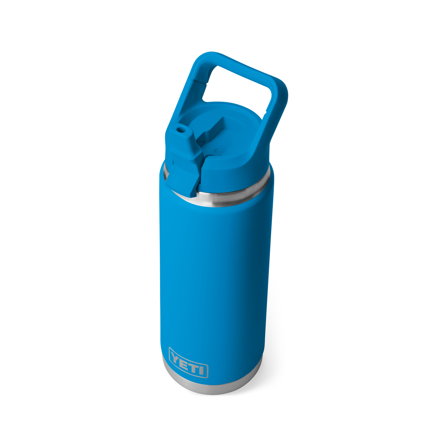 YETI Rambler® 26 oz (769 ml) Bottle With Straw Cap Big Wave Blue