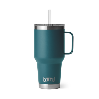 Rambler® 35 oz (994 ml) Straw Mug Agave Teal
