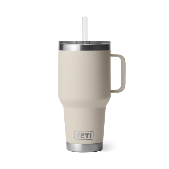 YETI Rambler® 35 oz (994 ml) Straw Mug Cape Taupe
