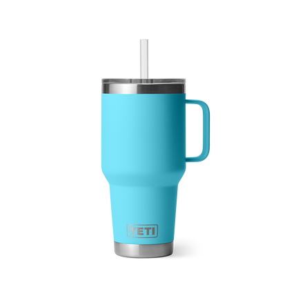 YETI Rambler® 35 oz (994 ml) Straw Mug Reef Blue