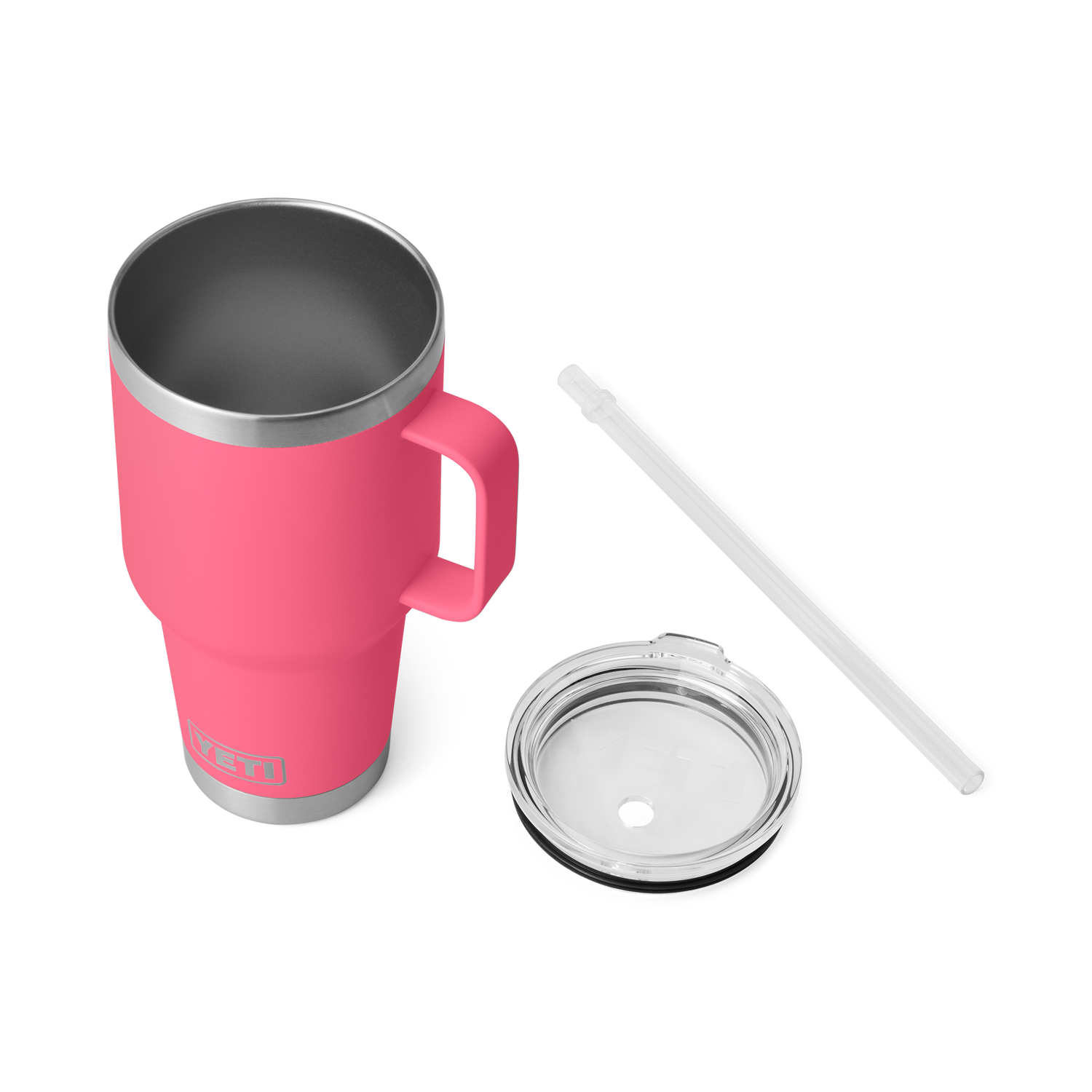 YETI Rambler® 35 oz (994 ml) Straw Mug Tropical Pink
