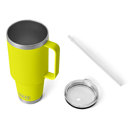 YETI Rambler® 42 oz (1242 ml) Straw Mug Firefly Yellow