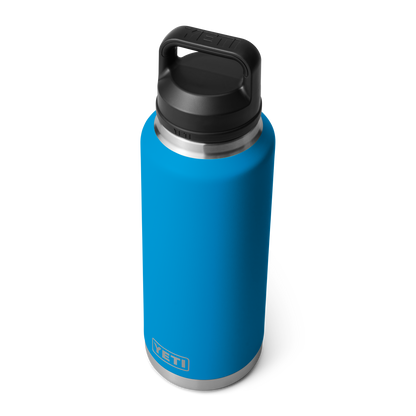 YETI Rambler® 46 oz (1.4 L) Bottle With Chug Cap Big Wave Blue
