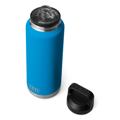 YETI Rambler® 46 oz (1.4 L) Bottle With Chug Cap Big Wave Blue