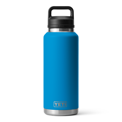 YETI Rambler® 46 oz (1.4 L) Bottle With Chug Cap Big Wave Blue