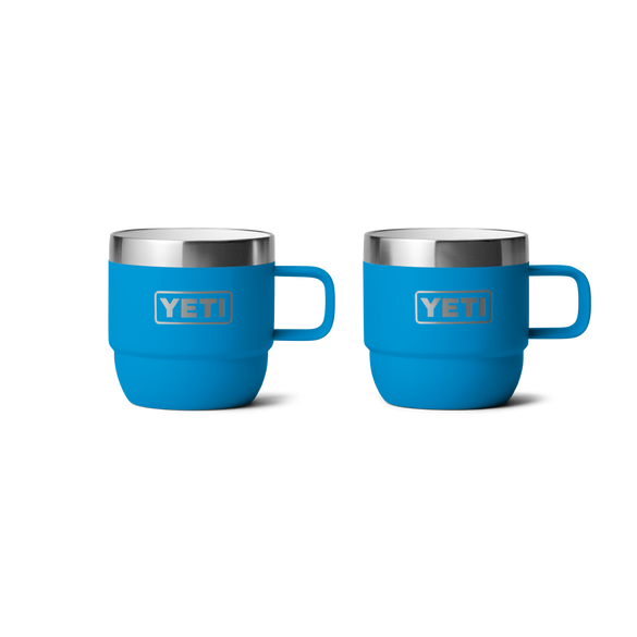 YETI Rambler® 6 oz (177 ml) Stackable Mugs Big Wave Blue