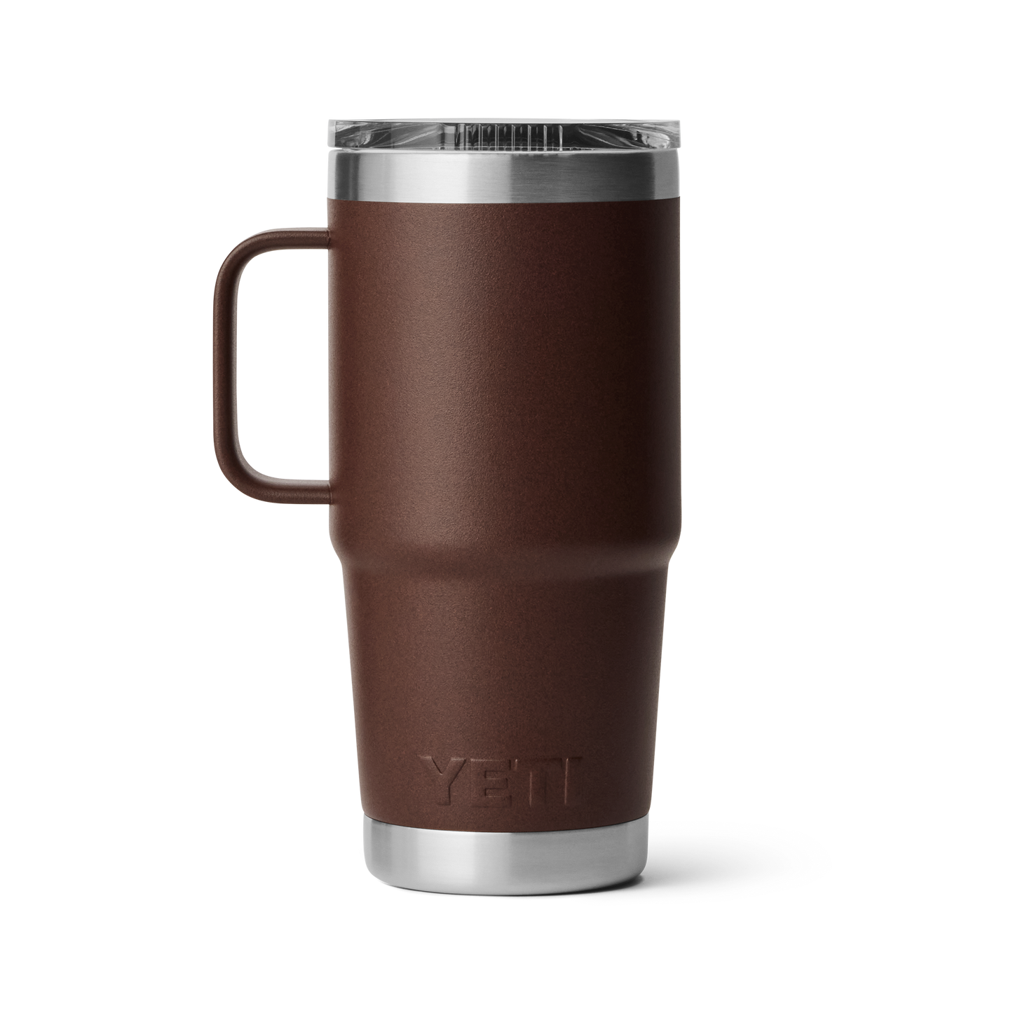 YETI Rambler® 20 oz (591 ml) Travel Mug Wetlands Brown