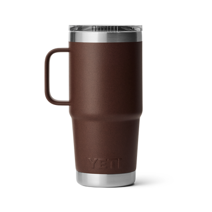 YETI Rambler® 20 oz (591 ml) Travel Mug Wetlands Brown