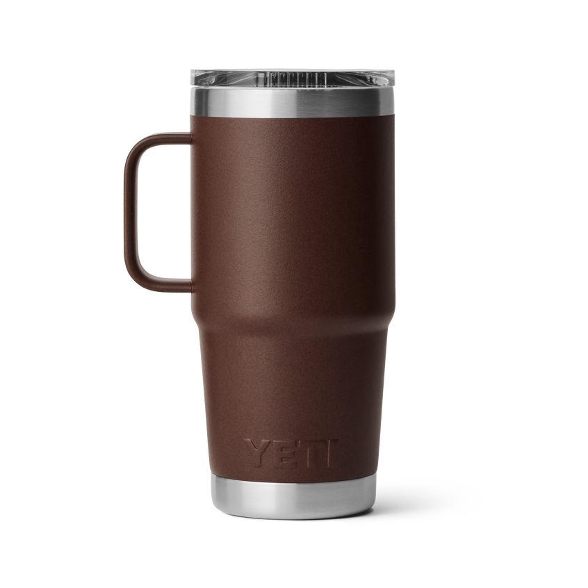 YETI Rambler® 20 oz (591 ml) Travel Mug Wetlands Brown