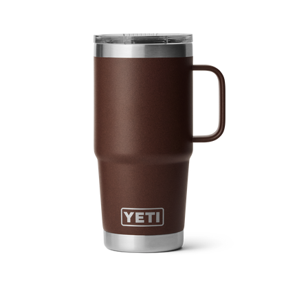 YETI Rambler® 20 oz (591 ml) Travel Mug Wetlands Brown