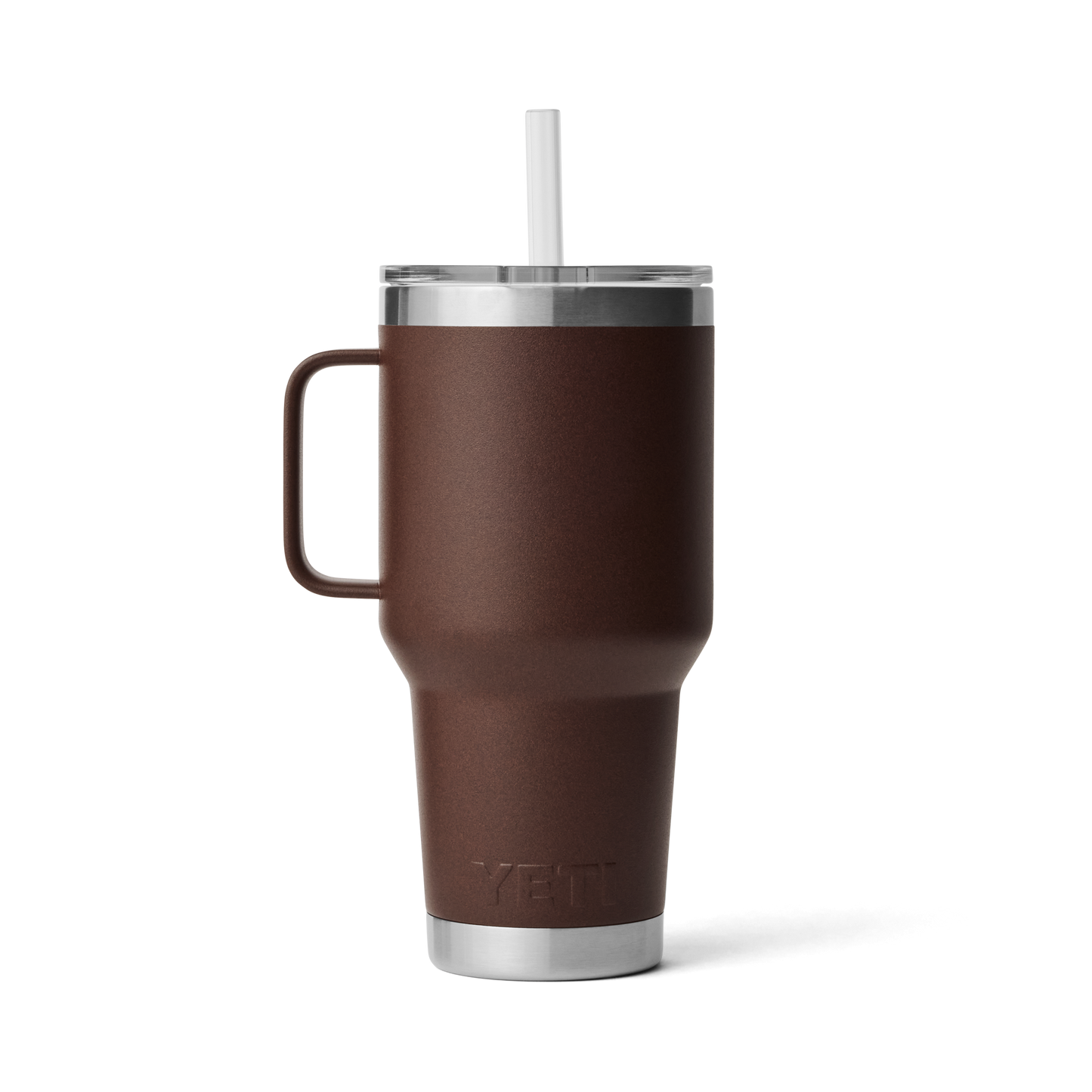 YETI Rambler® 35 oz (994 ml) Straw Mug Wetlands Brown