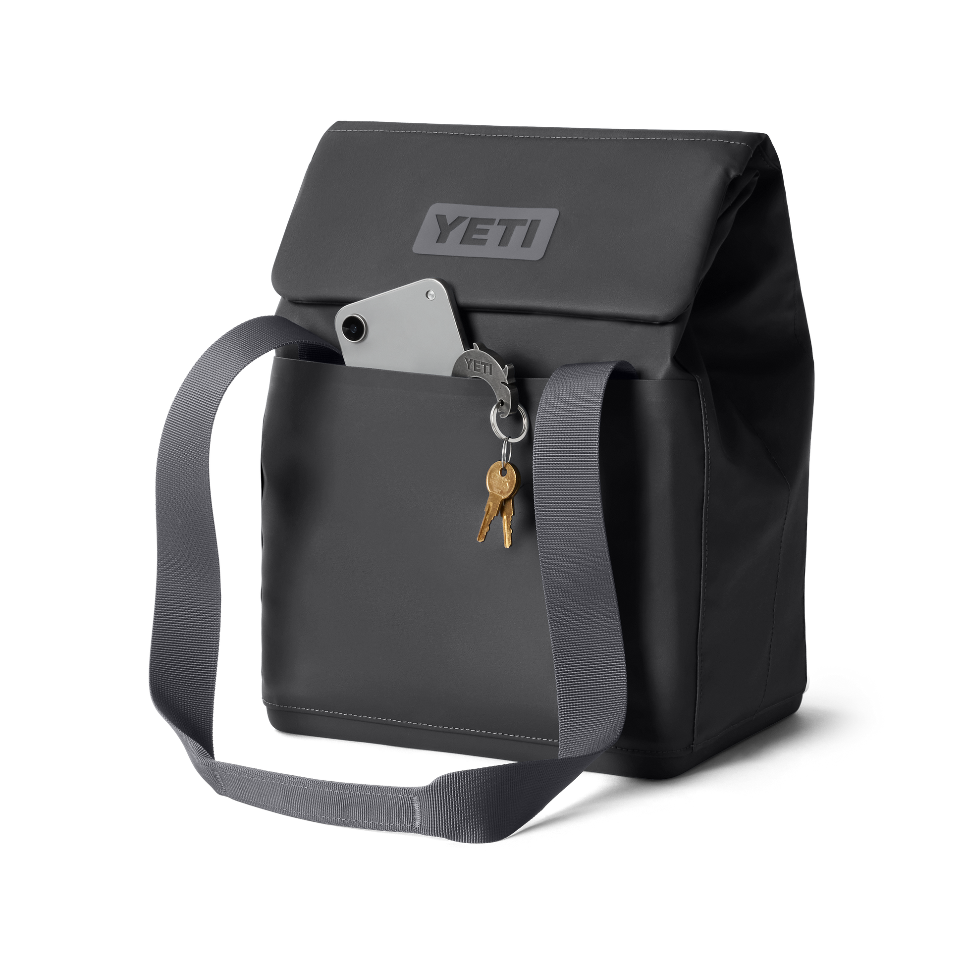 BISON 14L Insulated Collapsible Bait Bucket - Cool Bag With Zipped Lid For Fishing
