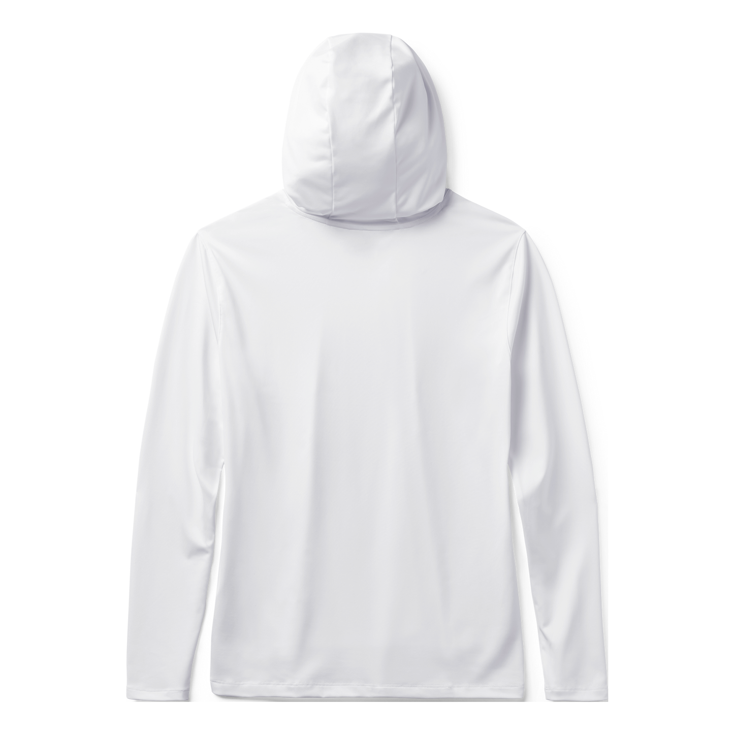 YETI Womens Logo Badge Long Sleeve Hooded Sunshirt White