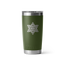 Rambler® 20 oz (591 ml) Tumbler - Snowflake Highlands Olive