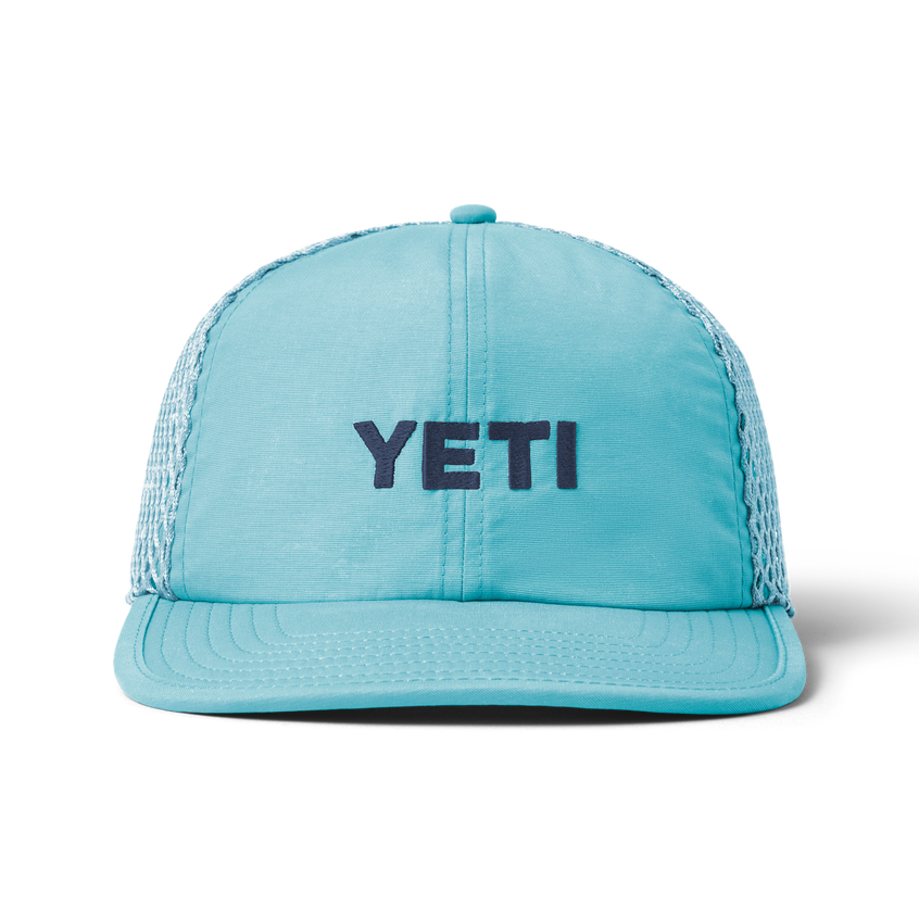 Yeti sky blue trucker hat sales